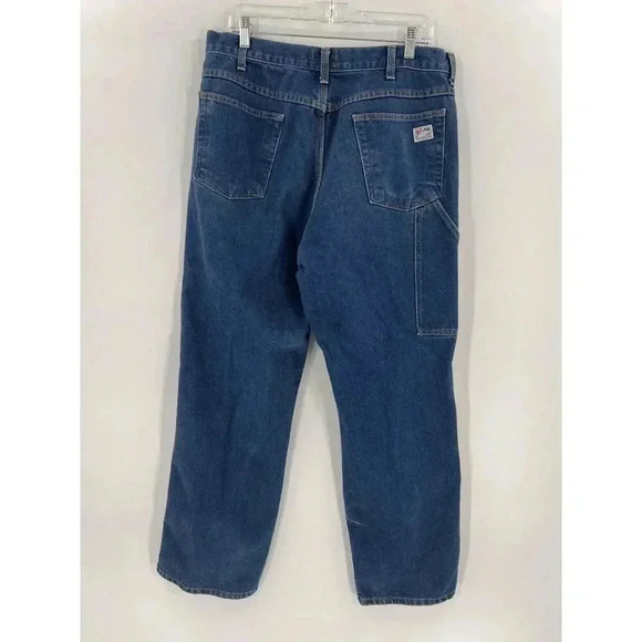 Tyndale FRMC Jeans Flame Resistant Pants F290T Blue Relaxed Carpenter 36x32 EUC - Picture 9 of 16